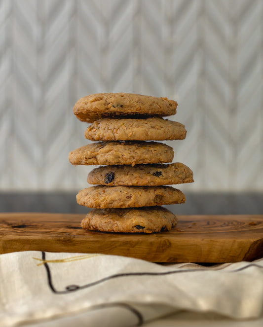 Biscuits aux graines de lin et sirop d'érable🍁🍁🍁