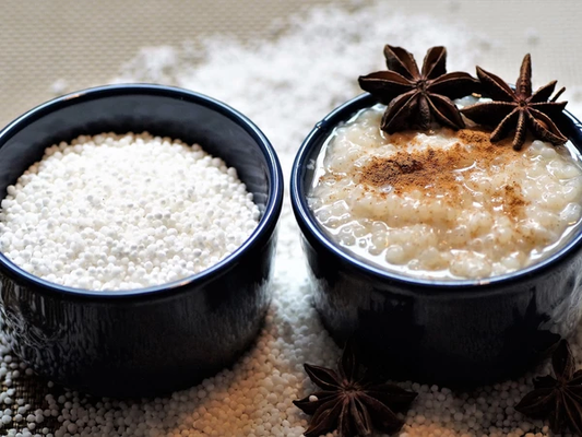 Déjeuner au tapioca et chia à la cannelle