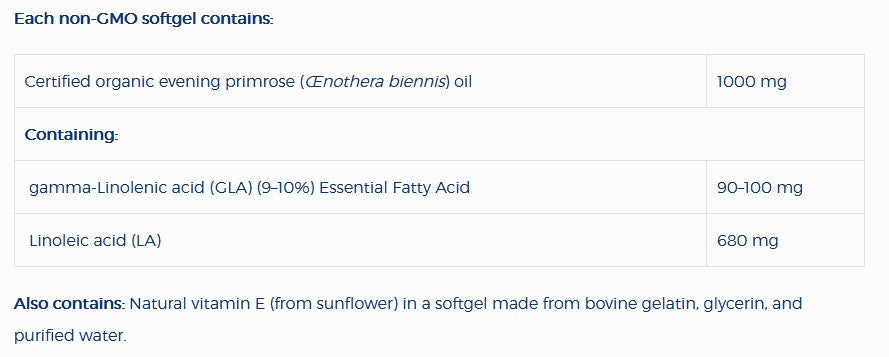 EPO SAP - Source d'Acides Gras Essentiels