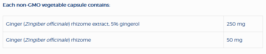 Ginger SAP - Support Digestif et Anti-Nauséeux Naturel