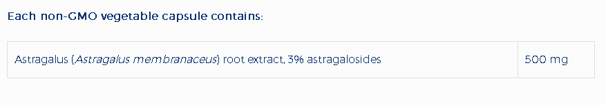 Astragalus SAP - Soutenez Votre Système Immunitaire