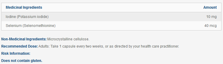 Iodine Synergy pour la Santé Thyroïdienne