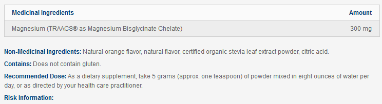 Magnesium Glycinate Chelate Powder