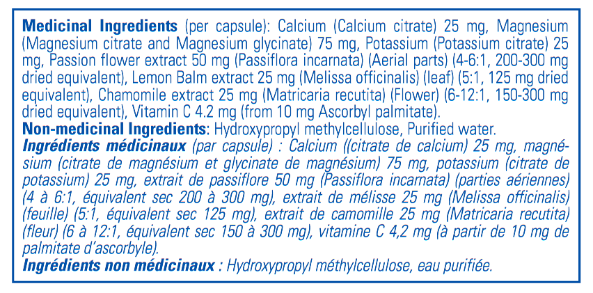 Muscle Cramp / Tension Formula - Gestion des Crampes et Tensions Musculaires