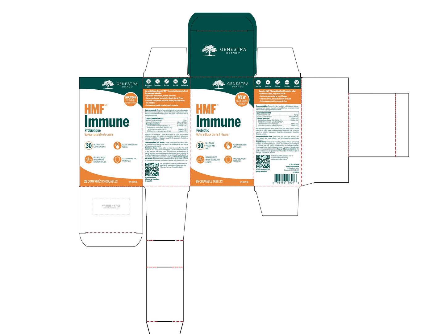 HMF Immune – Soutien Immunitaire Probiotique
