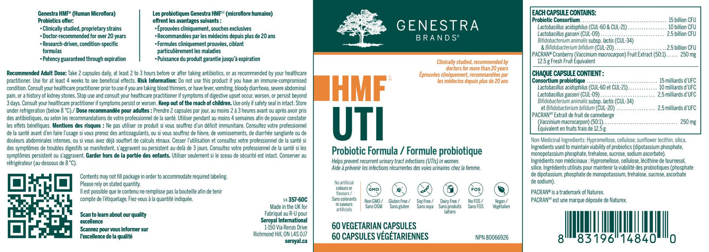 HMF UTI – Prévention des Infections Urinaires