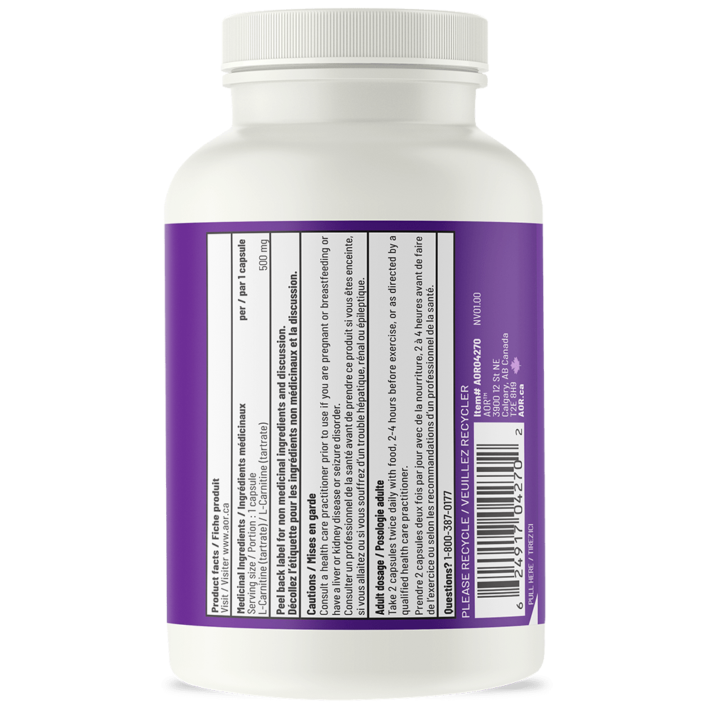 L-Carnitine - Soutien Métabolique et Énergétique