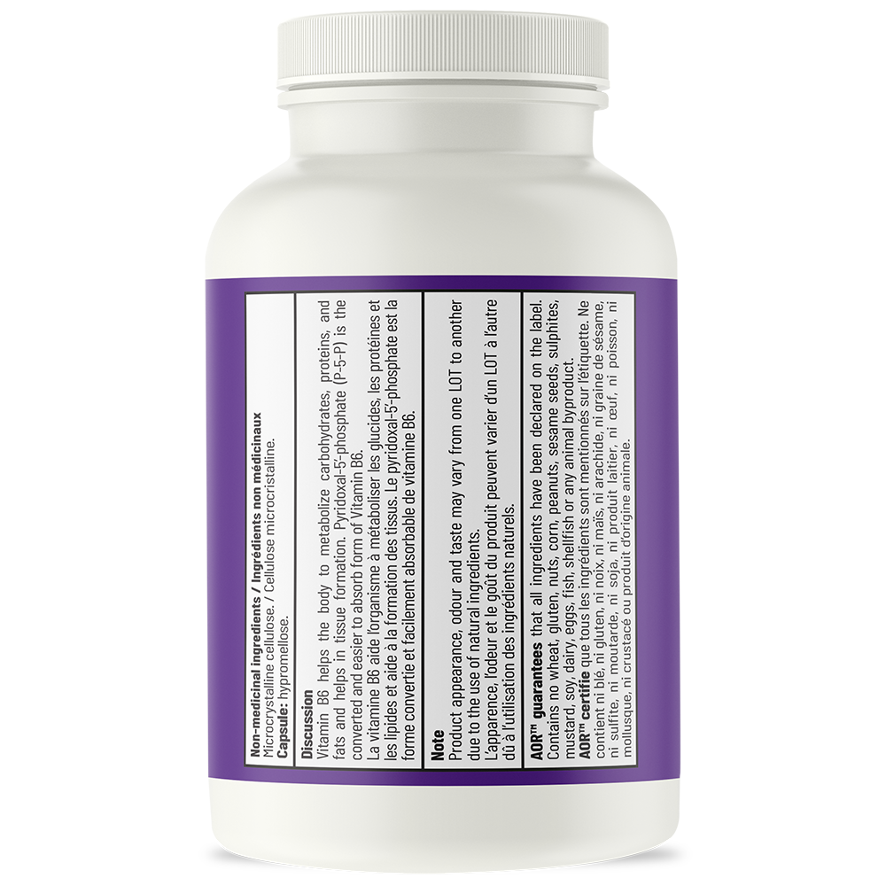 P-5-P. La puissance de la vitamine B6 activée