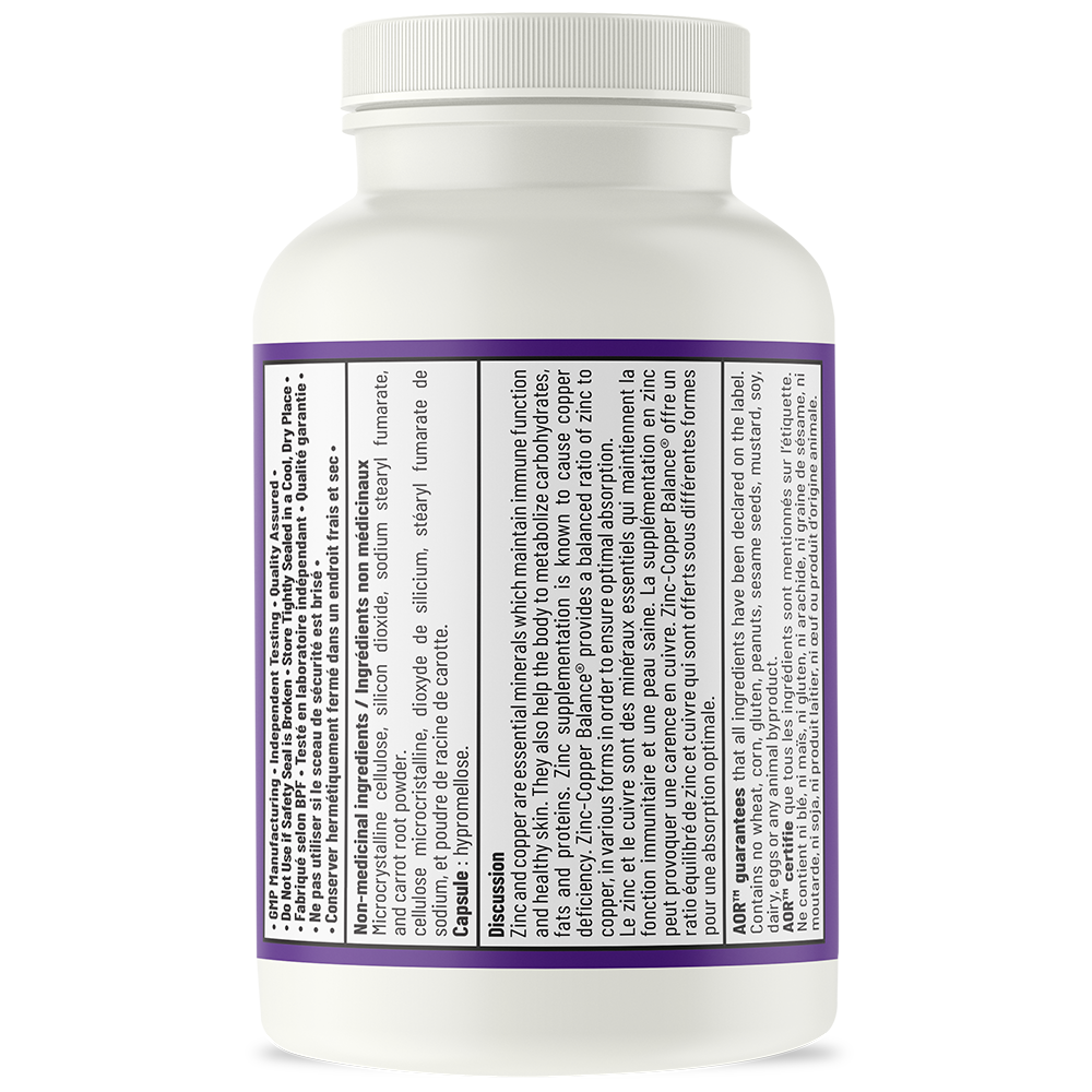 Zinc-Copper Balance - L'Équilibre Essentiel