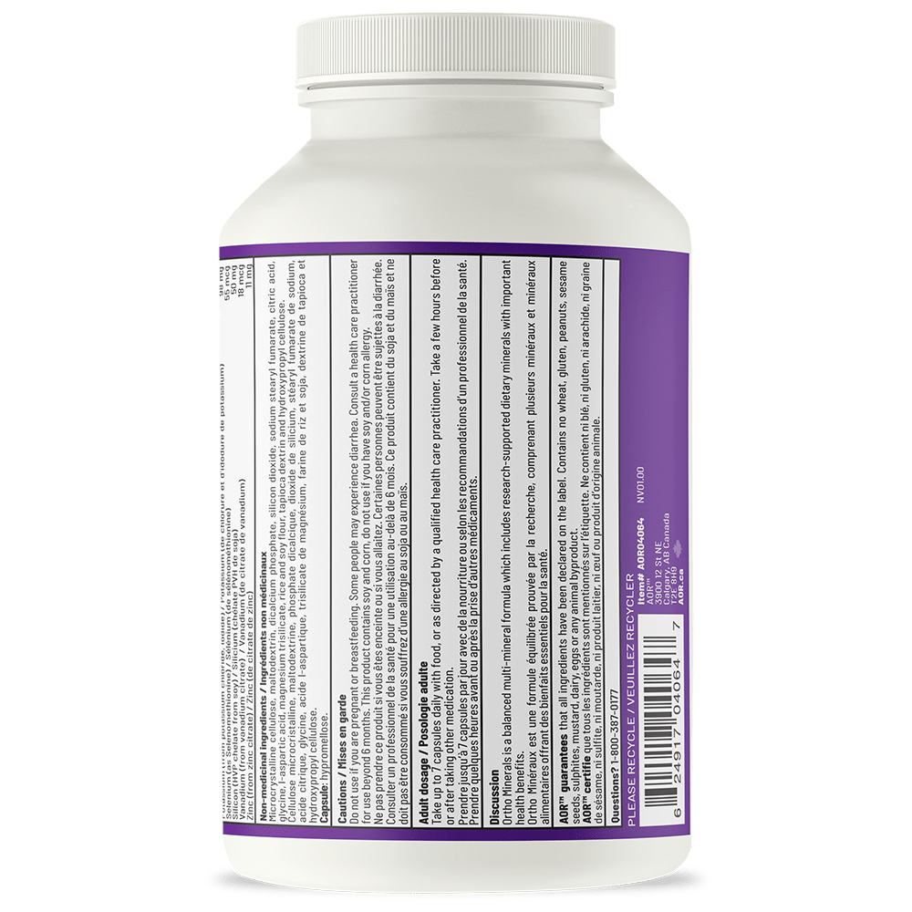 Ortho Minéraux - Pour une santé optimale