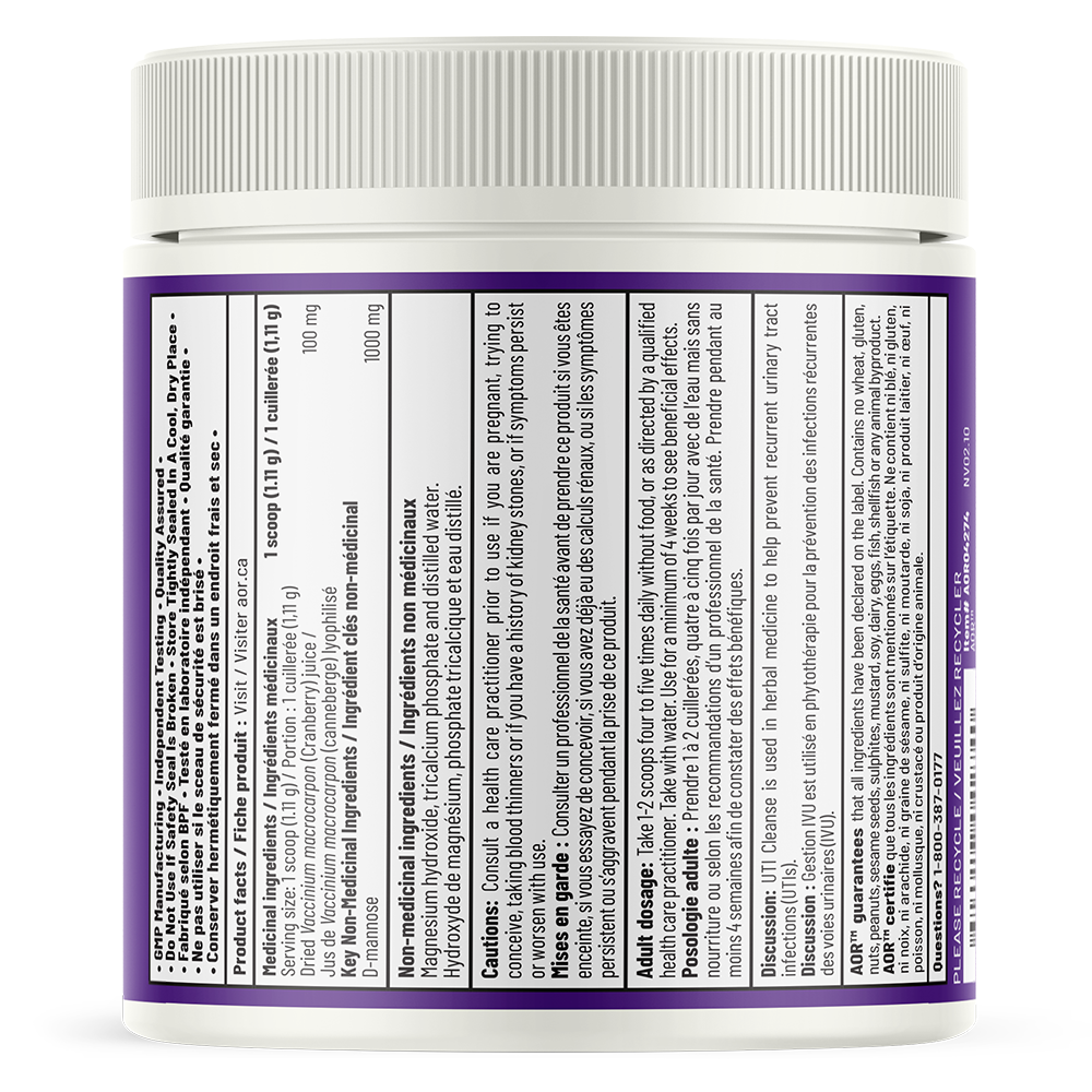 Cure IVU en Poudre - Efficace pour les infections des voies urinaires