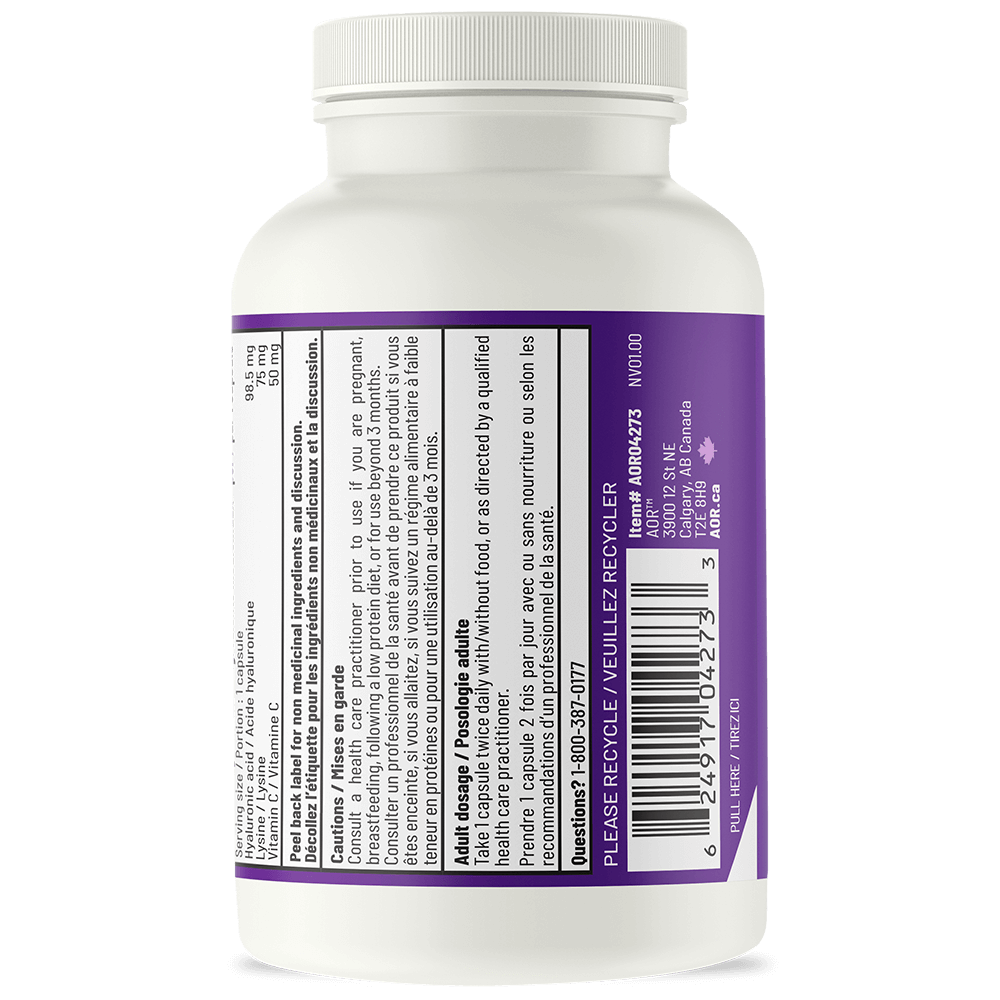 Lysine, Vitamine C et Acide Hyaluronique - Soin des Articulations et de la Peau