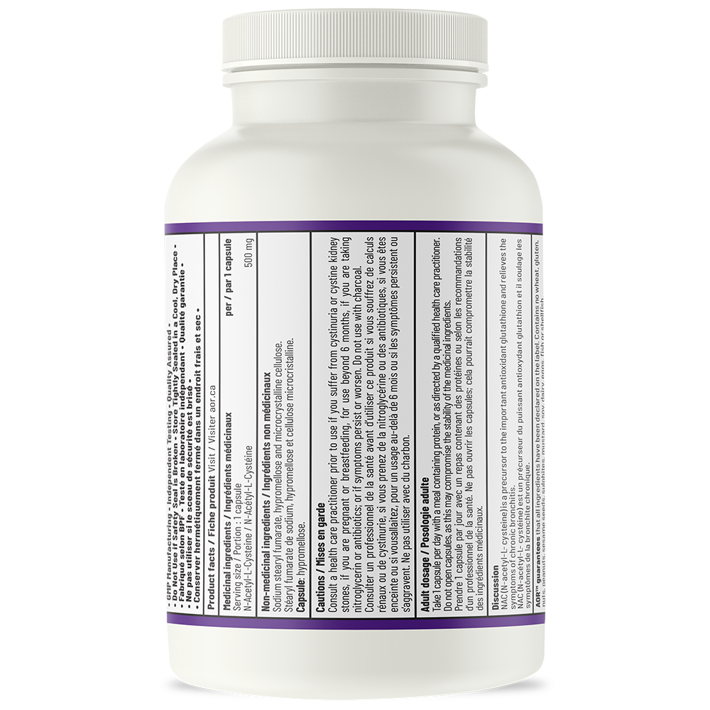 N-A-C - Pour une santé optimale et une protection antioxydante