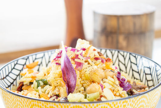 Salade repas remplie de tout ce dont nous avons besoin pour être au top🌞🌞