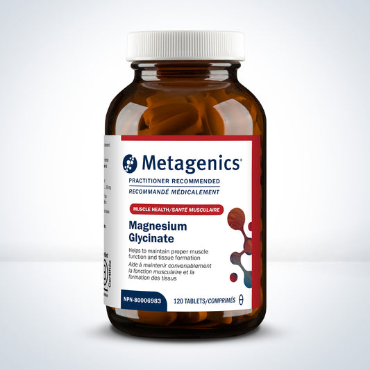 Magnesium Glycinate (Anciennement Mag Glycinate) - Soutien pour des muscles et des tissus sains