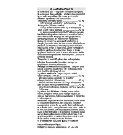 Chasteberry Plus - Soulagement Prémenstruel