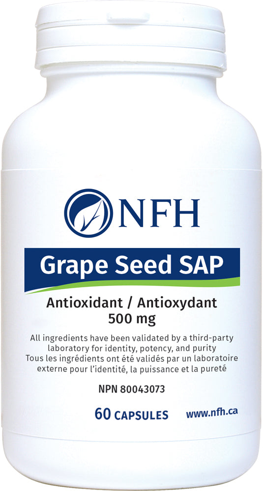 Grape Seed SAP - Un Antioxydant Puissant