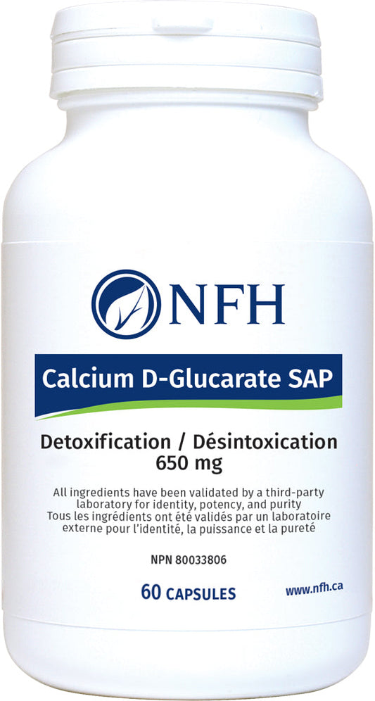 Calcium D-Glucarate SAP - Désintoxication Naturelle