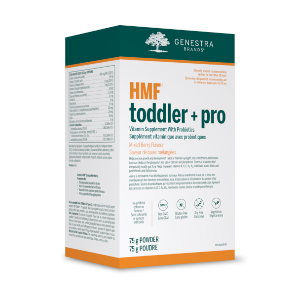 HMF Toddler + Pro – Soutien Probiotique et Vitaminique