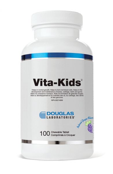 Vita-Kids - Complément de Vitamines et Minéraux à Croquer pour Enfants
