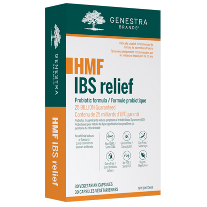 HMF IBS Relief – Probiotique pour le Syndrome du Côlon Irritable