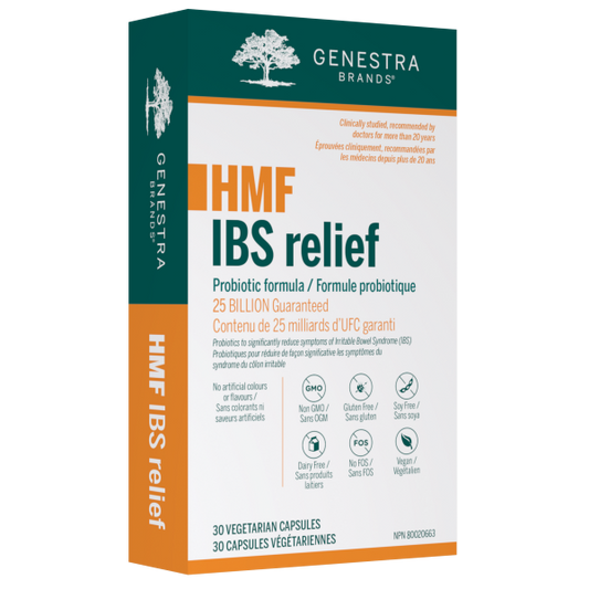 HMF IBS Relief – Probiotique pour le Syndrome du Côlon Irritable