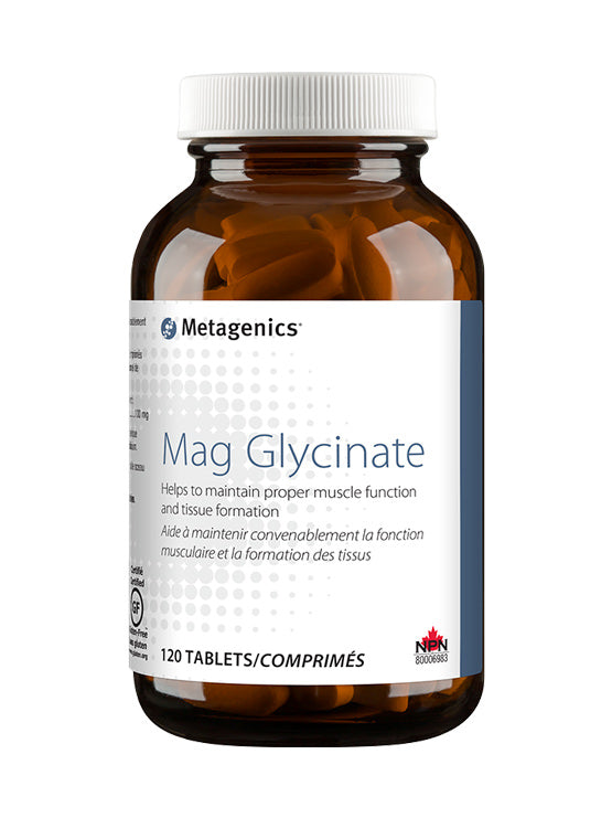 Mag Glycinate - Soutien pour des muscles et des tissus sains