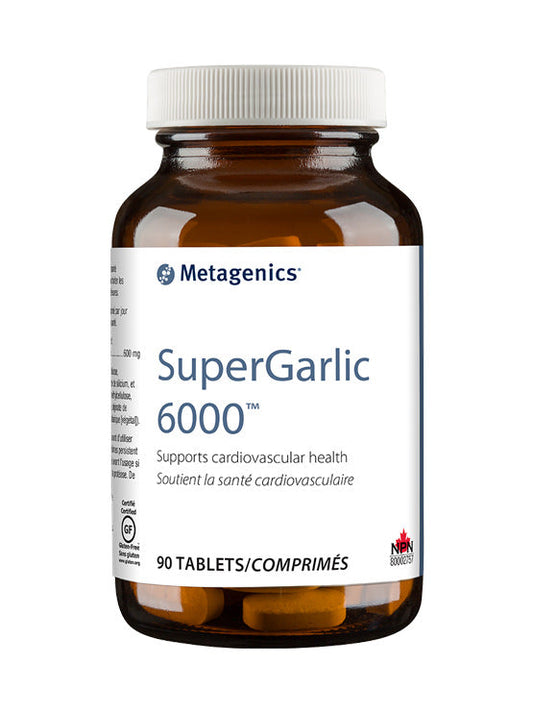 SuperGarlic 6000 - Soutien cardiovasculaire et des voies respiratoires