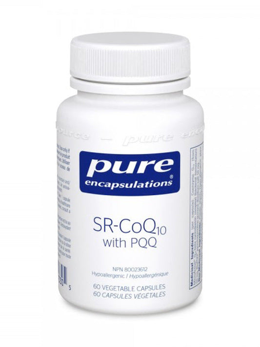 SR-CoQ10 with PQQ - Soutien Cardiovasculaire et Antioxydant