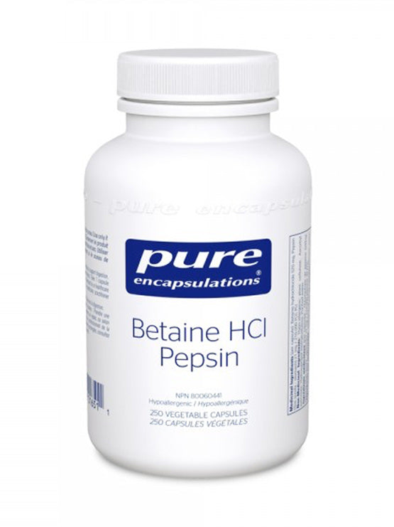 Betaine HCI Pepsin - Aide Digestive Naturelle