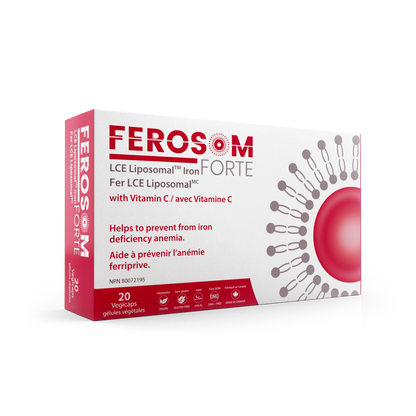 Ferosom Forte LCE - Supplément de Fer Liposomal pour une Absorption Optimale