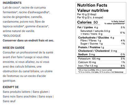 Latte Doré au Curcuma et Gingembre - Anti-inflammatoires