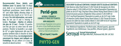 Perid-gen – Extrait de Phytoembryothérapie