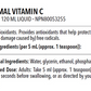 Liposomal Vitamin C - L'Absorption Maximale