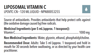 Liposomal Vitamin C - L'Absorption Maximale