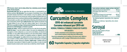 Curcumin Complex – Puissance Antioxydante avec CRYO-dri