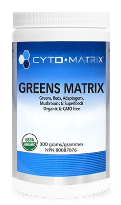 Greens Matrix - Un Mélange Complet d'Ingrédients Biologiques