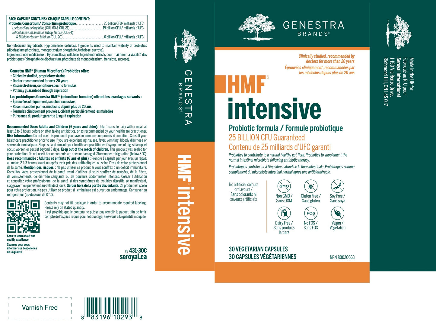 HMF Intensive – Santé Intestinale