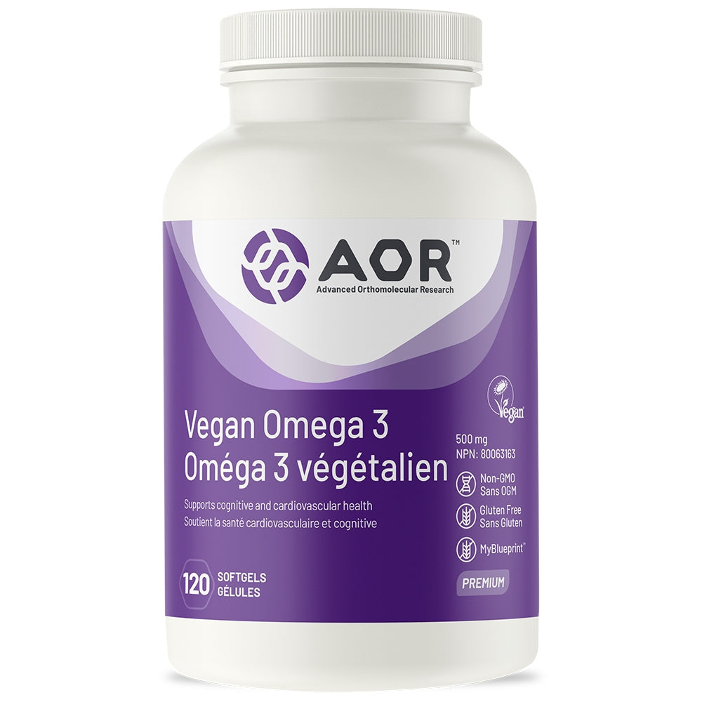 Oméga 3 Végétalien - Pour une santé cardiaque optimale