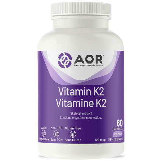 Vitamine K2 - Pour une santé osseuse et cardiovasculaire