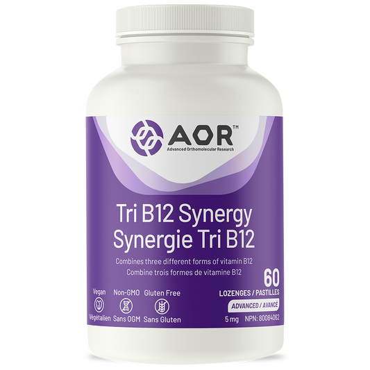 Synergie Tri B12 - Une combinaison de trois formes actives de vitamine B12