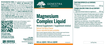 Magnesium Complex Liquid – Santé Générale