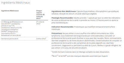 UltraFlora SPECTRUM - Probiotiques pour l'équilibre intestinal